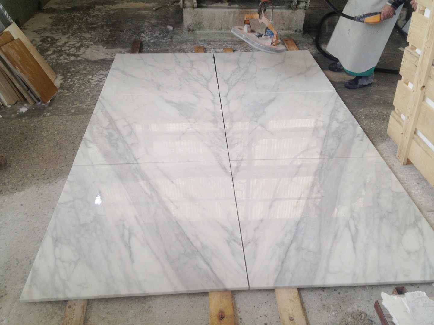 Carrara Statuario Tiles 9